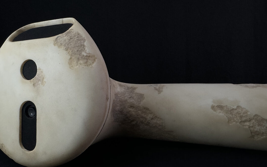 Lost bud (White), 2024