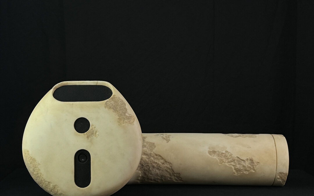 Lost bud (White), 2024